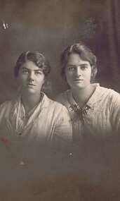 Photograph - Digital image, Leila and Rita Quirk, 1930c