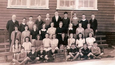 School Photograph - Digital Image, Briar Hill Primary School BH4341, 1942 Grades 5-8, 1942_