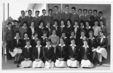 School Photograph (digital image), 1961 Macleod High School McHIGH Form 4, 1961_