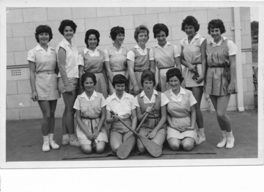 School Photograph (digital image), 1961 Macleod High School Team Vigoro, 1961_