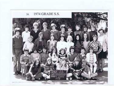 School Photograph - Digital Image, Greensborough Primary School Gr2062 1974 Grade S.S, 1974_
