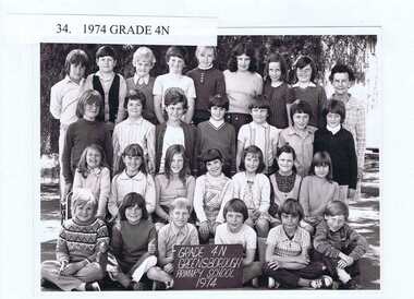 School Photograph - Digital Image, Greensborough Primary School Gr2062 1974 Grade 4N, 1974_