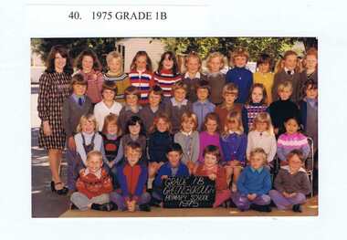 School Photograph - Digital Image, Greensborough Primary School Gr2062 1975 Grade 1B, 1975_