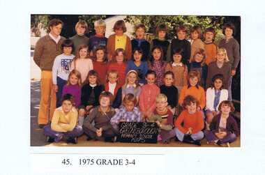 School Photograph - Digital Image, Greensborough Primary School Gr2062 1975 Grade 3-4, 1975_