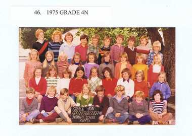 School Photograph - Digital Image, Greensborough Primary School Gr2062 1975 Grade 4N, 1975_
