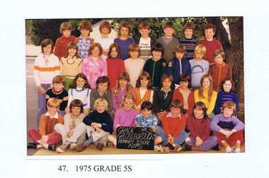 School Photograph - Digital Image, Greensborough Primary School Gr2062 1975 Grade 5S, 1975_