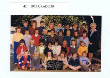 School Photograph - Digital Image, Greensborough Primary School Gr2062 1975 Grade 2R, 1975_
