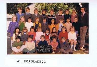 School Photograph - Digital Image, Greensborough Primary School Gr2062 1975 Grade 2W, 1975_