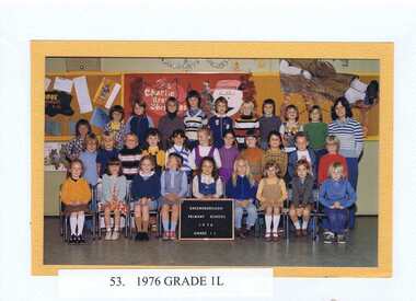 School Photograph - Digital Image, Greensborough Primary School Gr2062 1976 Grade 1L, 1976_