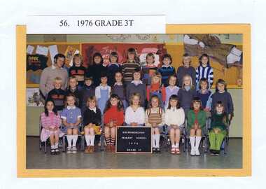 School Photograph - Digital Image, Greensborough Primary School Gr2062 1976 Grade 3T, 1976_
