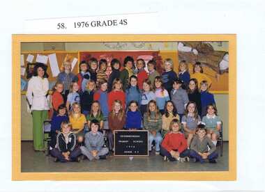 School Photograph - Digital Image, Greensborough Primary School Gr2062 1976 Grade 4S, 1976_