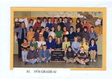 School Photograph - Digital Image, Greensborough Primary School Gr2062 1976 Grade 6J, 1976_