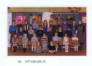 School Photograph - Digital Image, Greensborough Primary School Gr2062 1977 Grade 1S, 1977_