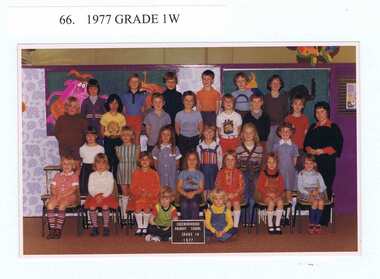 School Photograph - Digital Image, Greensborough Primary School Gr2062 1977 Grade 1W, 1977_