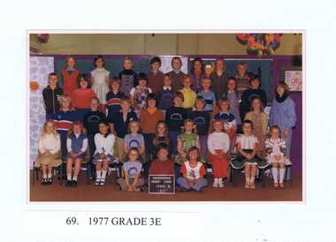 School Photograph - Digital Image, Greensborough Primary School Gr2062 1977 Grade 3E, 1977_