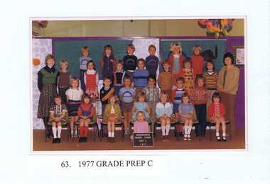 School Photograph - Digital Image, Greensborough Primary School Gr2062 1977 Grade Prep C, 1977_