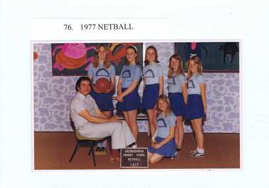 School Photograph - Digital Image, Greensborough Primary School Gr2062 1977 Team Netball, 1977_
