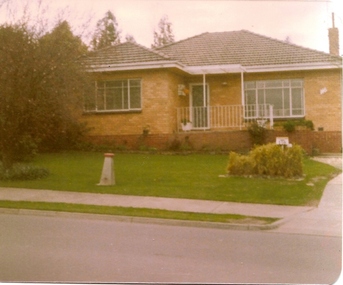 Photograph - Digital image, Dickson home, Nell Street Greensborough, 1954_