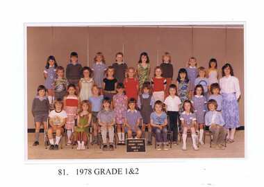 School Photograph - Digital Image, Greensborough Primary School Gr2062 1978 Grade 1 and 2, 1978_