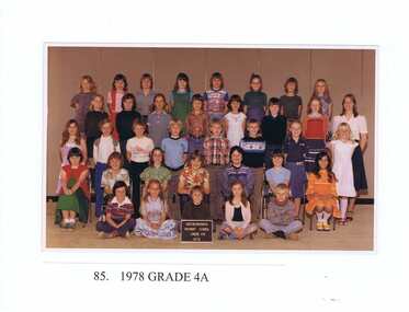 School Photograph - Digital Image, Greensborough Primary School Gr2062 1978 Grade 4A, 1978_