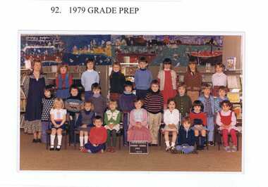 School Photograph - Digital Image, Greensborough Primary School Gr2062 1979 Grade Prep, 1979_