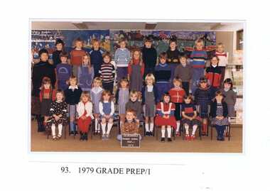 School Photograph - Digital Image, Greensborough Primary School Gr2062 1979 Grade Prep-1, 1979_