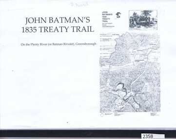 Folder, Dennis Ward, John Batman's 1835 Treaty Trail: on the Plenty River (or Batman's Rivulet), Greensborough / by Dennis Ward, 06/06/1835