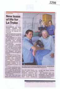 Newspaper clipping, New lease of life for La Trobe, 05/08/2015
