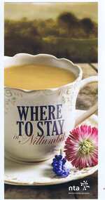 Leaflet, Nillumbik Tourist Association, Where to stay in Nillumbik, 17/10/2015