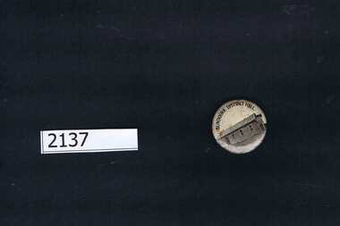 Badge, ? Patrick, Bundoora District Hall Badge, 1923c