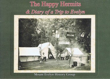 Book, Susie Cooper et al, The Happy Hermits and Diary of a trip to Evelyn, 1908o