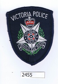 Badge, Victoria Police patch, 2000c