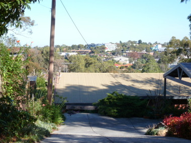 Photograph - Digital image, View of Greensborough from Delfin Crescent, 02/05/2013