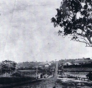 Photograph - Digital image, Unknown Local View Possibly Rosanna Road from Heidelberg or Grimshaw Street to Greensborough, 1925c