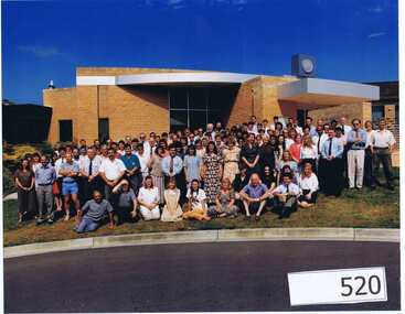 Photograph (Framed), Shire of Diamond Valley, Shire of Diamond Valley Staff. Last day 1992, 1992_12