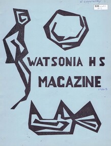 School Magazine, Watsonia High School Magazine 1963, 1963_
