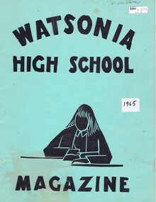 School Magazine, Watsonia High School Magazine 1965, 1965_