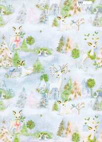 Decorative object - Wrapping Paper, Hallmark Christmas wrapping paper, 1960s