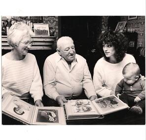 Photograph - Digital image, Partington Family, Partington Fort Family - Four generations, 1980c