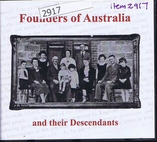 Audio - Compact disc, Founders of Australia and their descendants, 2007_