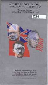 Map, Scotprint, A Guide to World War II 'Invasion or Liberation': Western Europe Sept 1939 to March 1945, 1999_
