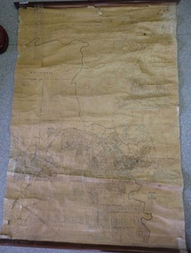 Map, Map of Greensborough - Jessop's Real Estate, 1930c