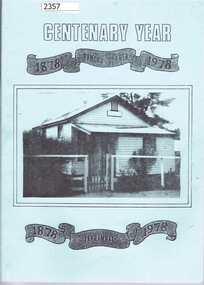Book, Tanck's Corner Yarrambat; Centenary Year 1878-1978, 1878-1978