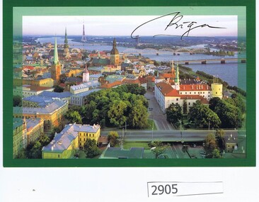 Postcard, Panorama of Riga, 21/08/2016