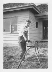 Photograph - Digital image, Collins family, Chapman Street Macleod 1957. The Collins family, 1956-1957