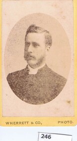 Photograph, Wherrett & Co, Unidentified male, 1882c