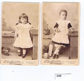 Photograph - Photographs, Latimer Studio, Group of unidentified children: Latimer Studio, 1891c