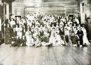 Photograph - Digital image, Plain and Fancy Dress Ball 1906 - Greensborough Rechabite Hall, 02/11/1906