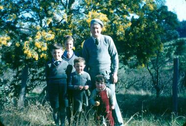 Photograph - Digital Image, Looking north east to the orchard at Blackjack, 1954_