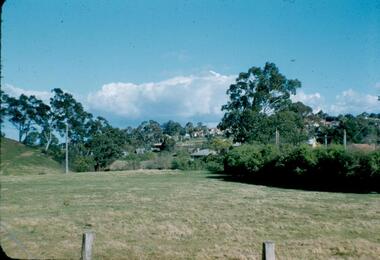 Photograph - Digital image, Frank Robinson, Greensborough near Plenty River bridge and football ground, 1954_